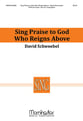 Sing Praise to God Who Reigns Above SATB choral sheet music cover